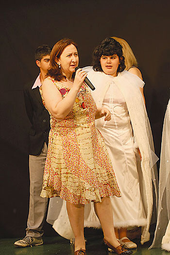  Representación de cine de los niños del Colegio Goyeneche.