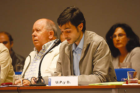 José María Segoviano, portavoz de UpyD.