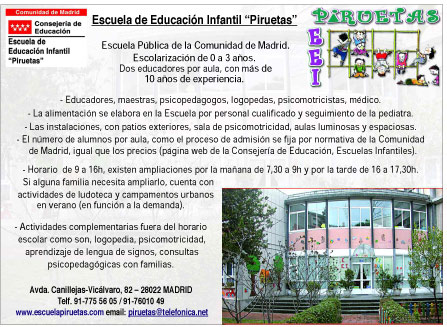Escuela Infantil - Piruetas Escuela Infantil - Piruetas