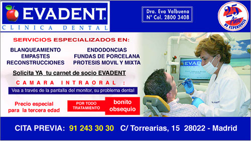 EVADENT 
Cl&iacute;nica Dental